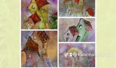 Katalog za Izložbu slika Lidije Vujačić