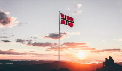 Norve&scaron;ka, zastava