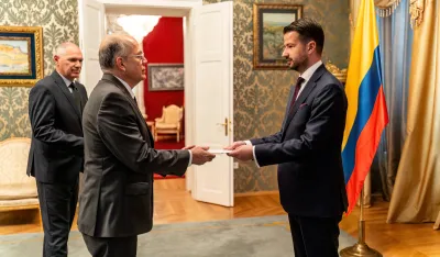 Milatović sa ambasadorom Kolumbije