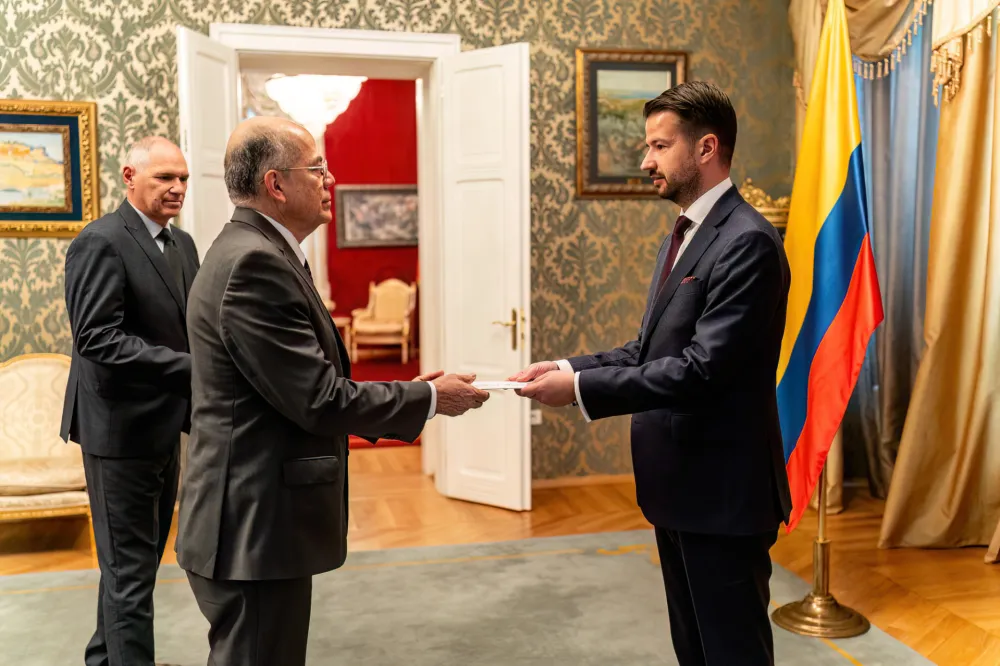Milatović sa ambasadorom Kolumbije