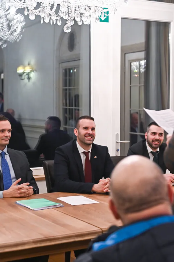 Spajić sa dijasporom u Briselu