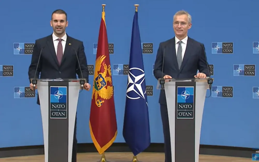 Jens Stoltenberg i Milojko Spajić