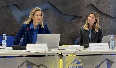Tea Gorjanc Prelević i Maja Raičević