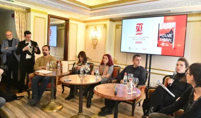 Stevo Grabovac i članovi žirija
