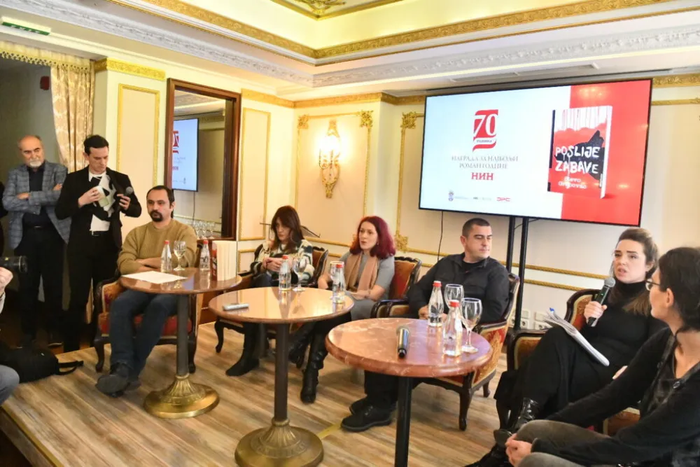 Stevo Grabovac i članovi žirija