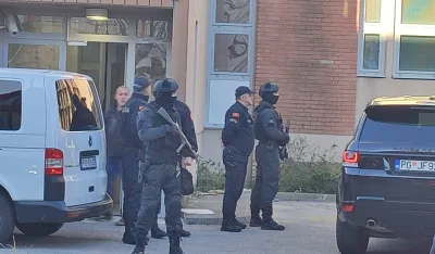 Čamgoz priveden kod tužioca, privođenje Čamgoza