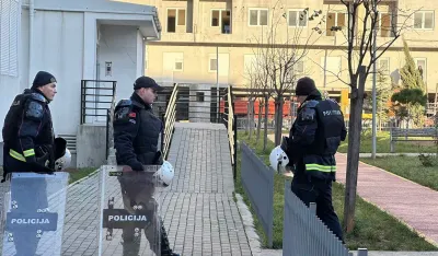 Policija obezbjeđuje ru&scaron;enje Lamele C ispod Ljubovića