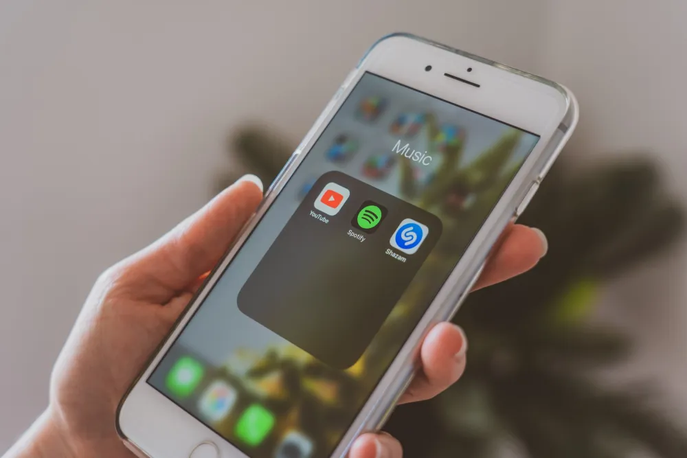 Shazam You tube spotify aplikacije