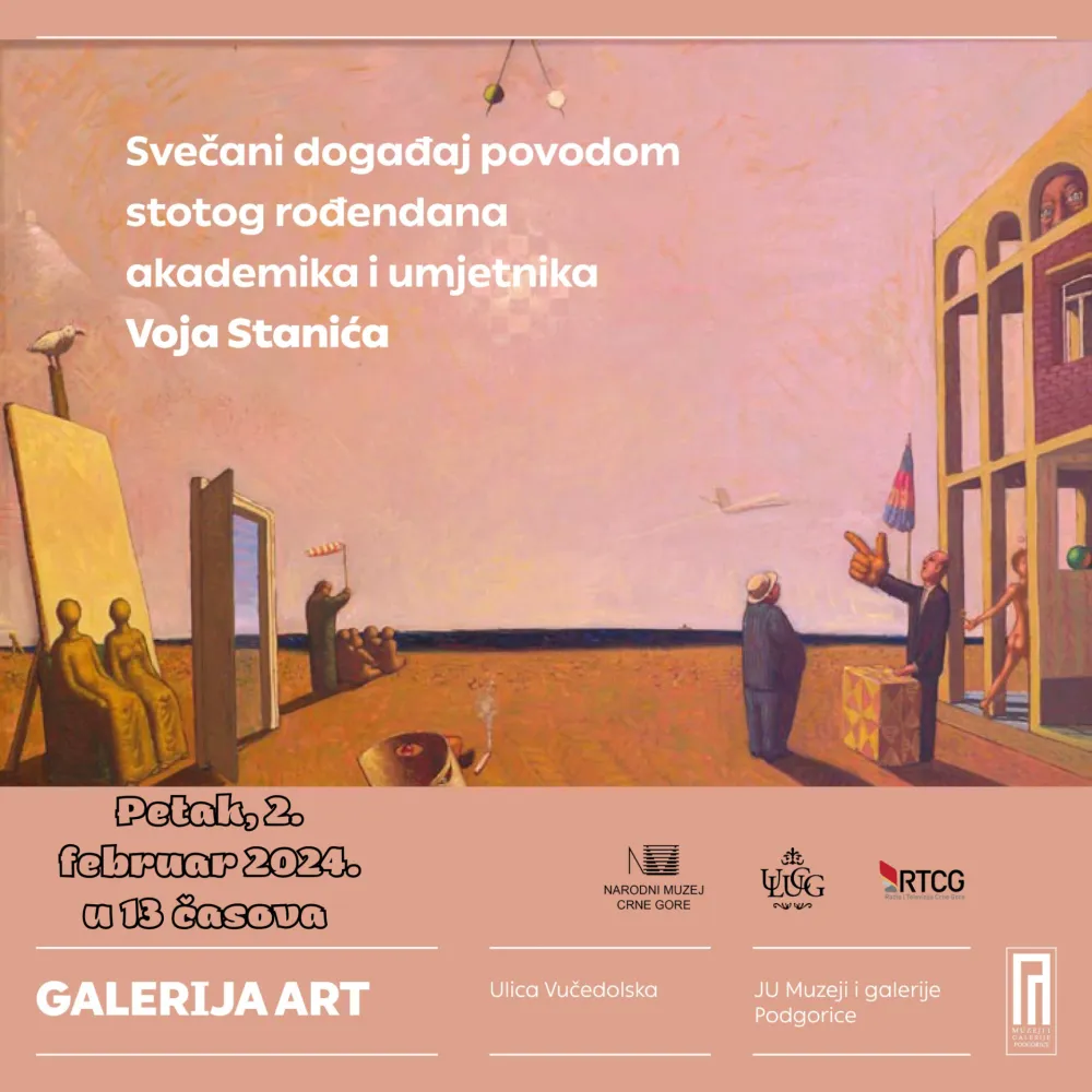 Galerija &bdquo;Art&rdquo;: Otvaranje izložbe s djelima Voja Stanića