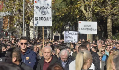 Protest prosvjetnih radnika, prosvjeta, strajk prosvjetara, prosvjetni radnici