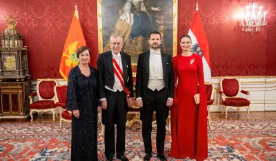 Predsjednik i prva dama na Bečkom operskom balu