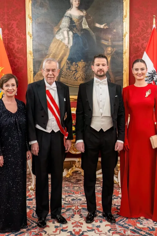 Predsjednik i prva dama na Bečkom operskom balu