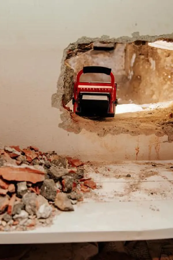 Tunel ispod zgrade Vi&scaron;eg suda