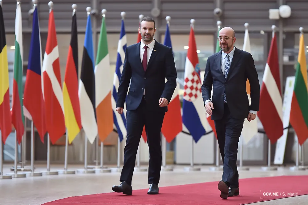 Milojko Spajić i &Scaron;arl Mi&scaron;el
