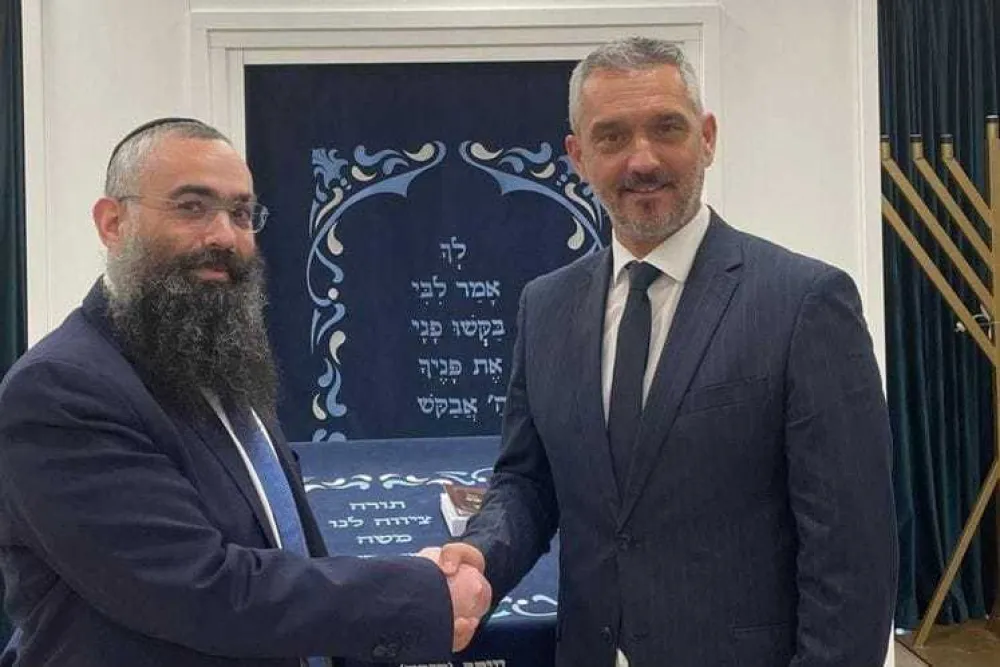 Zoran Brđanin sa&nbsp;Arijem Edelkopfom