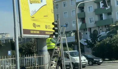 U Ulici 13. jula: Semafori dobijaju pje&scaron;ačke brojače