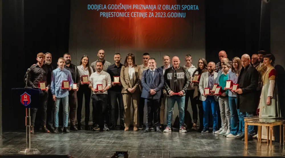 Dodijeljena godi&scaron;nja priznanja iz oblasti sporta