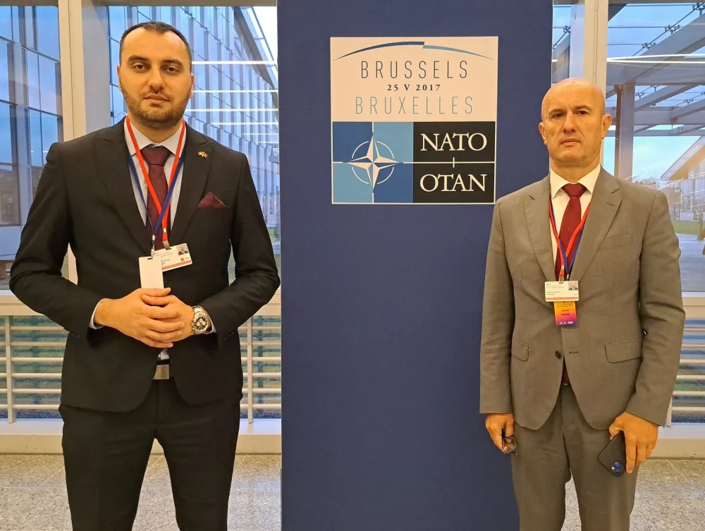 Stijepović i Laković u Briselu
