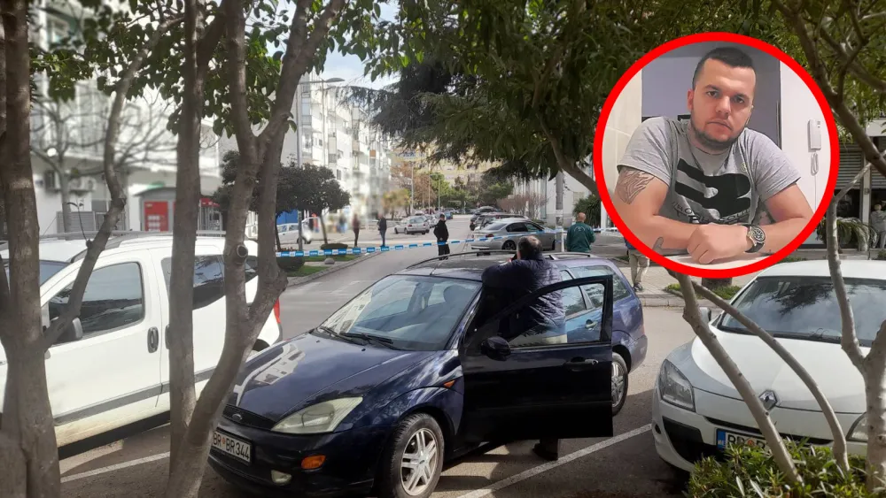 Mjesto gdje je ubijen Edmond Mustafa