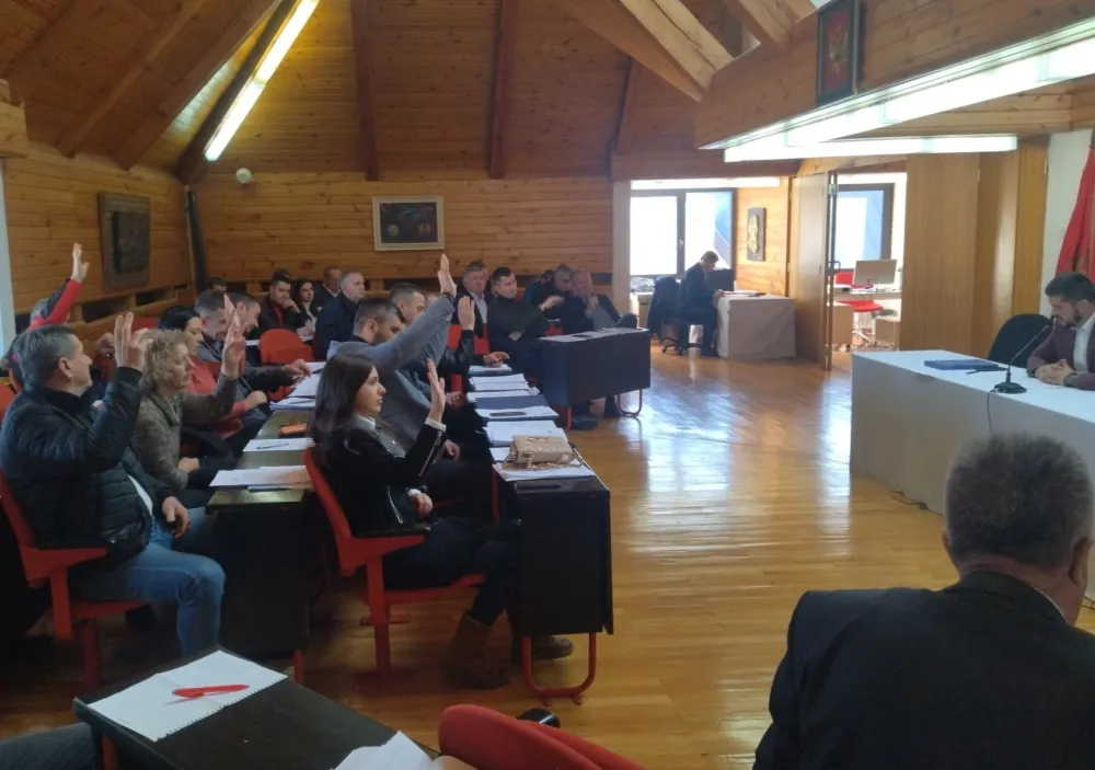 Одборници СО Жабљак на јучерашњем засједању