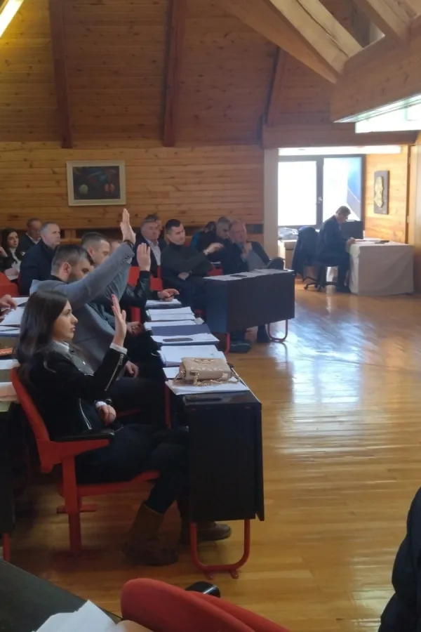 Одборници СО Жабљак на јучерашњем засједању