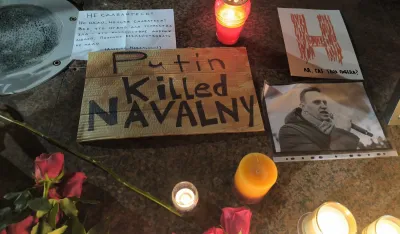 Rusi u Podgorici se opra&scaron;taju od Navaljnog