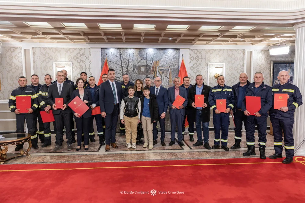 Uručene nagrade i priznanja za posebne zasluge u razvoju sistema za&scaron;tite i spa&scaron;avanja