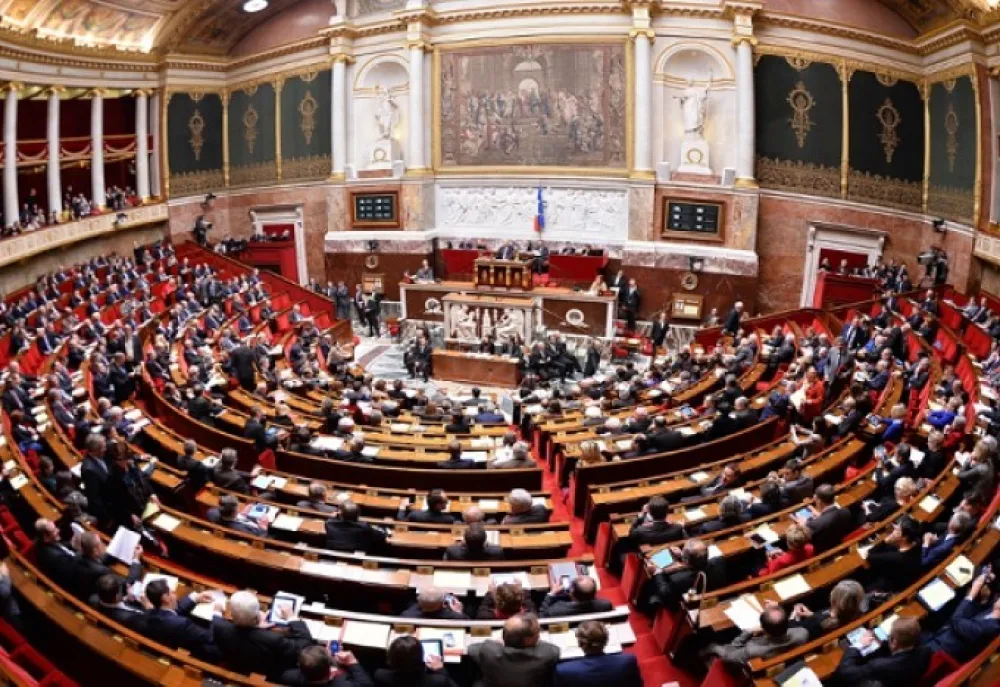 Francuski parlament, ilustracija