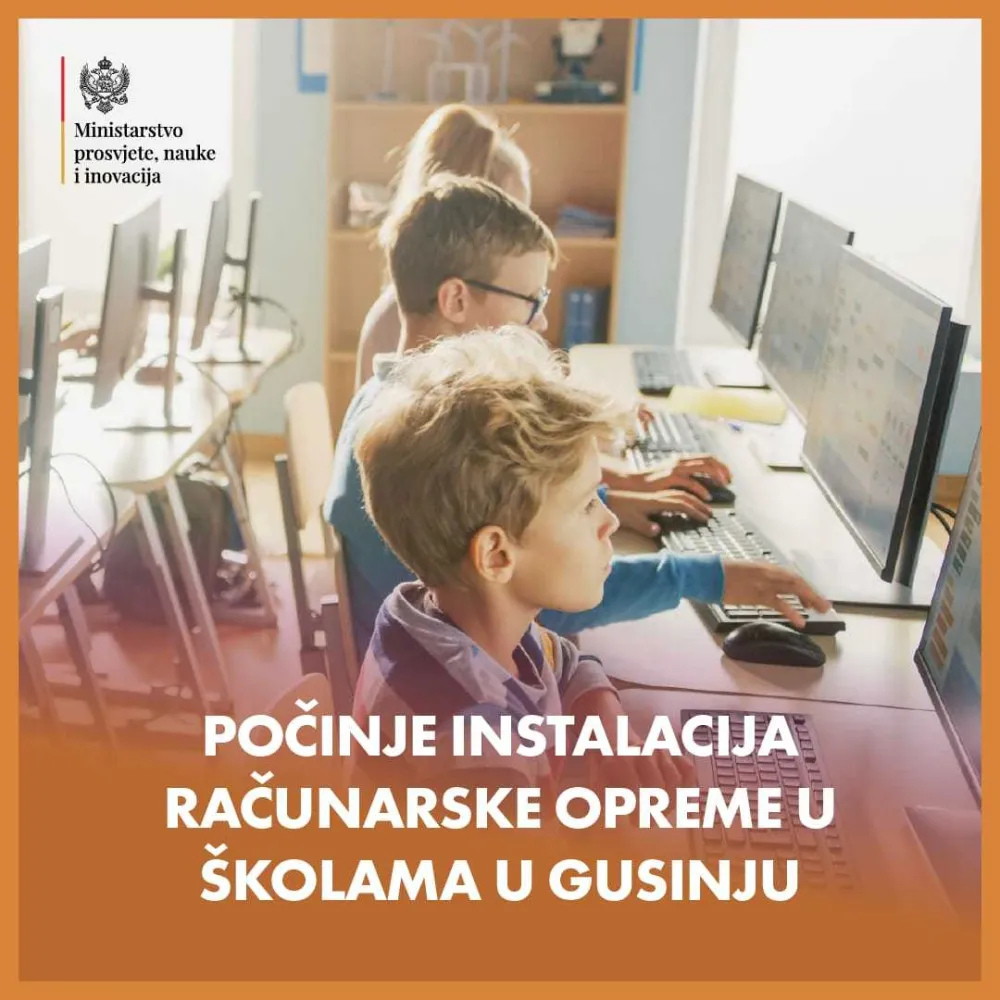 FOTO: Ministarstvo prosvjete