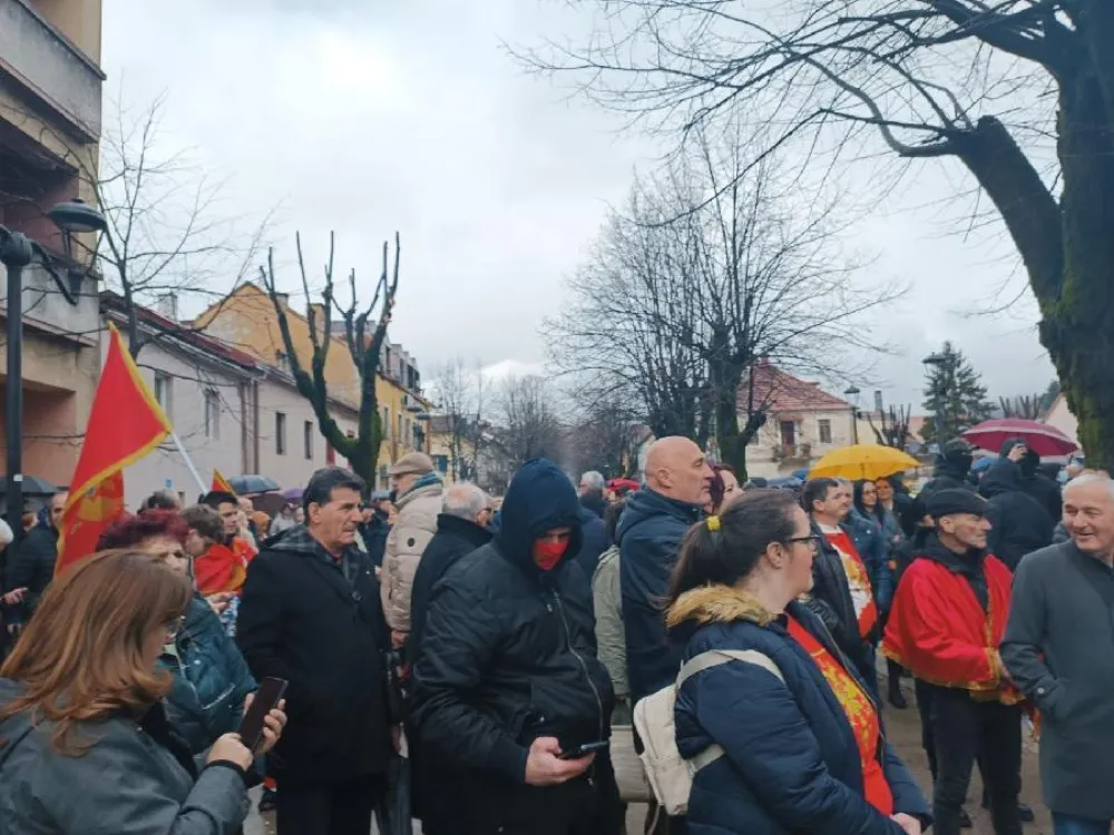 PROTEST NA CETINJU