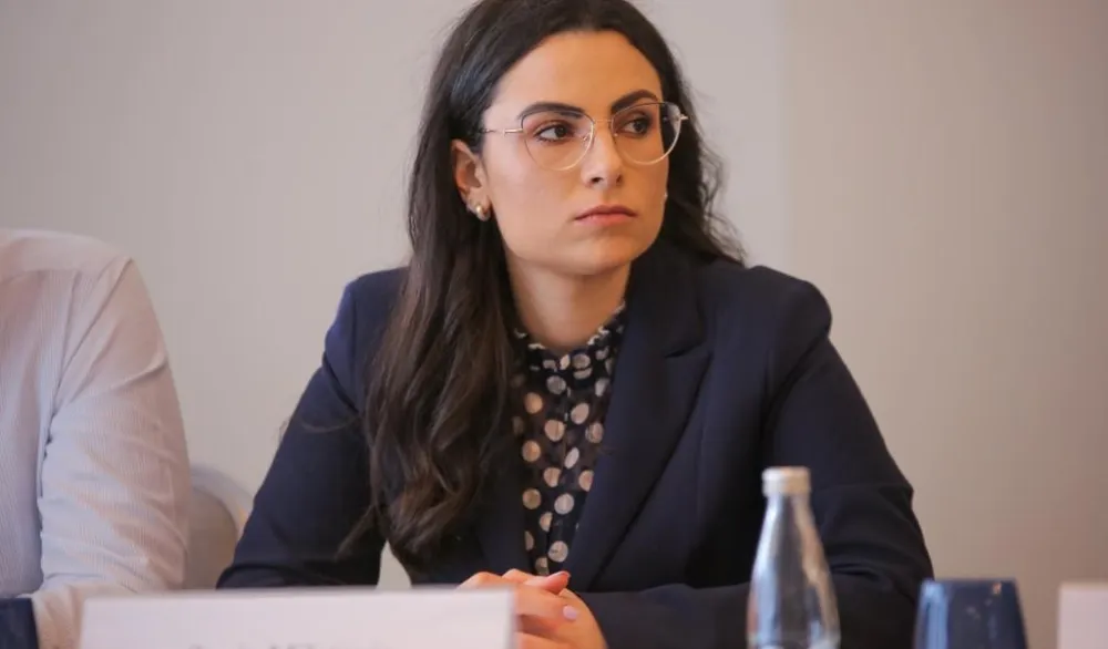 Sonja Milatović,predsjednica Savjeta mladih DPS i poslanica u Skup&scaron;tini Crne Gore