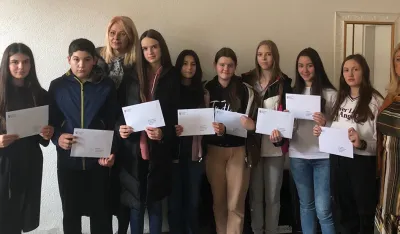 Polumaturanti O&Scaron; "Marko Miljanov" iz Bijelog Polja predsjednika Op&scaron;tine pitali i o zagađenosti vazduha