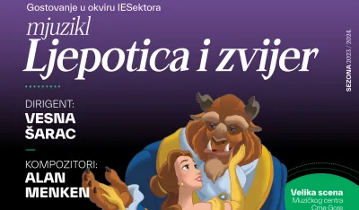 MCCG: Nastavnici i učenici izvode mjuzikl "Ljpotica i zvijer"