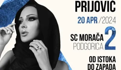 Aleksandra Prijović zakazala i drugi koncert u Podgorici