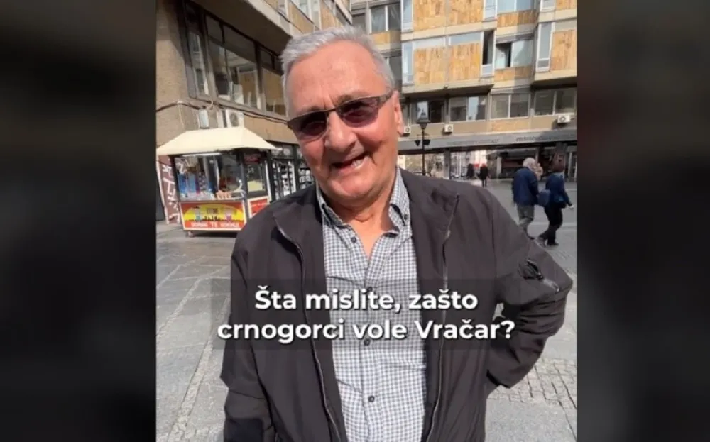 (VIDEO) Beograđanina pitali za&scaron;to Crnogorci vole Vračar? Odgovor nasmijao region