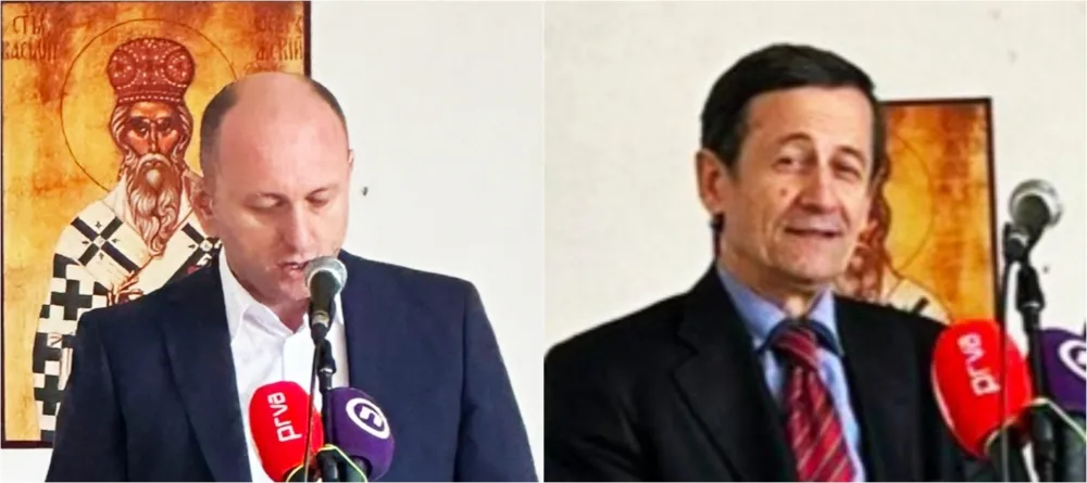 Milan Knežević i Dragan Koprivica