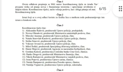 Predlog ministra &Scaron;aranovića