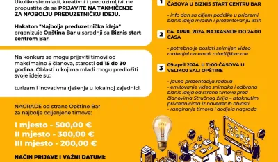 Hakaton &ndash; "Najbolja preduzetnička ideja"