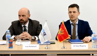 Ivan Bulatović i Sa&scaron;a Mujović