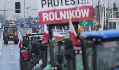 Poljski farmeri u &scaron;trajku, blokrali granicu sa Njemačkom