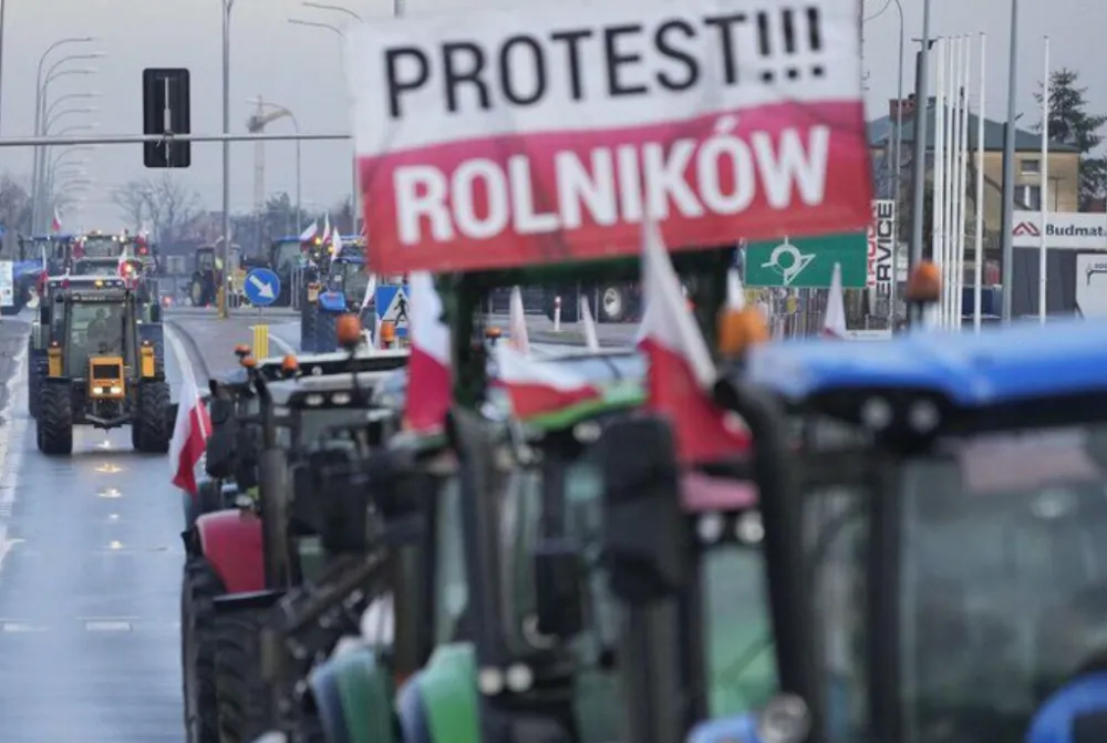 Poljski farmeri u &scaron;trajku, blokrali granicu sa Njemačkom
