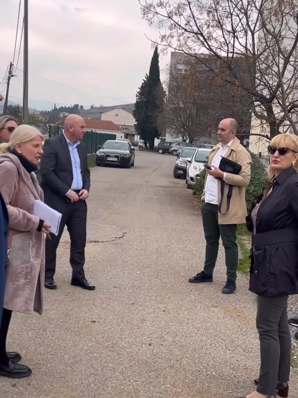 Jelena Borovinić Bojović sa direktorima preduzeća