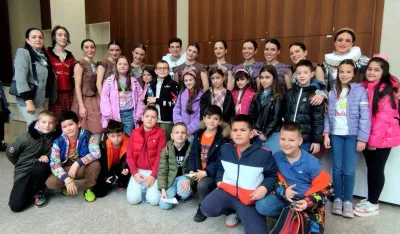 Đaci O&Scaron; "Milorad Musa Burzan" uživali u baletskoј predstavi