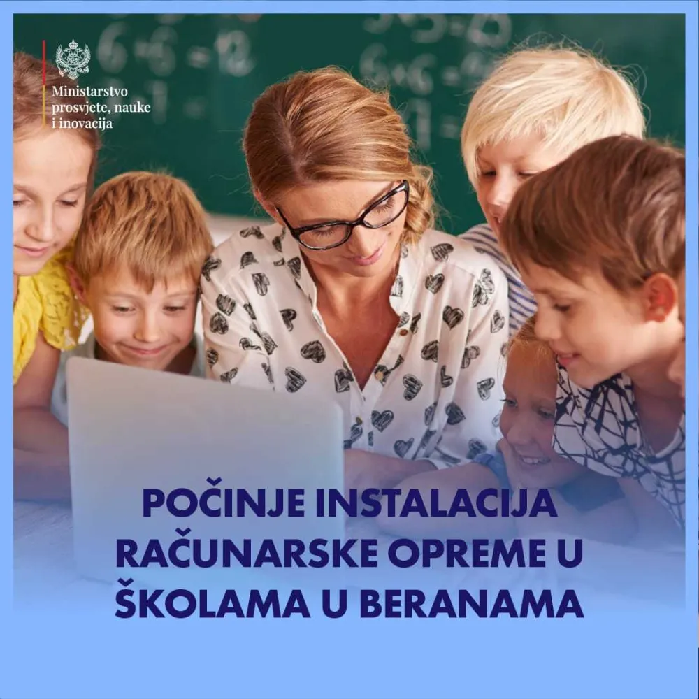 Zavr&scaron;ena akcija MPNI instaliranja računarske opreme: Opremljene i &scaron;kole u Beranama