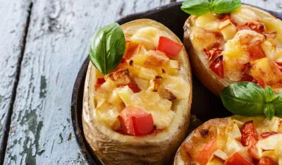 Posni punjeni krompir