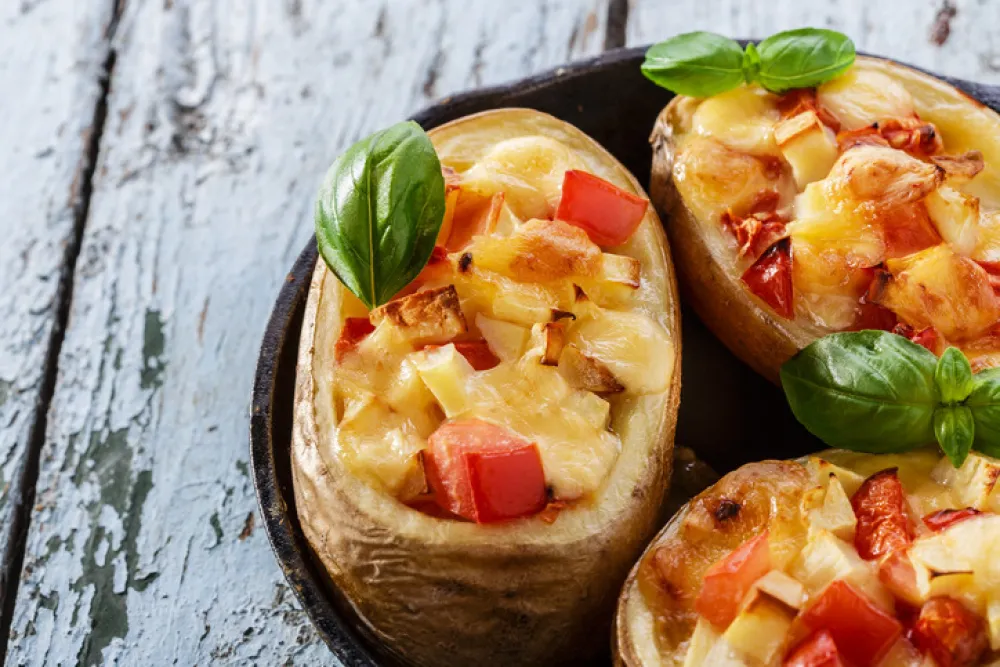 Posni punjeni krompir