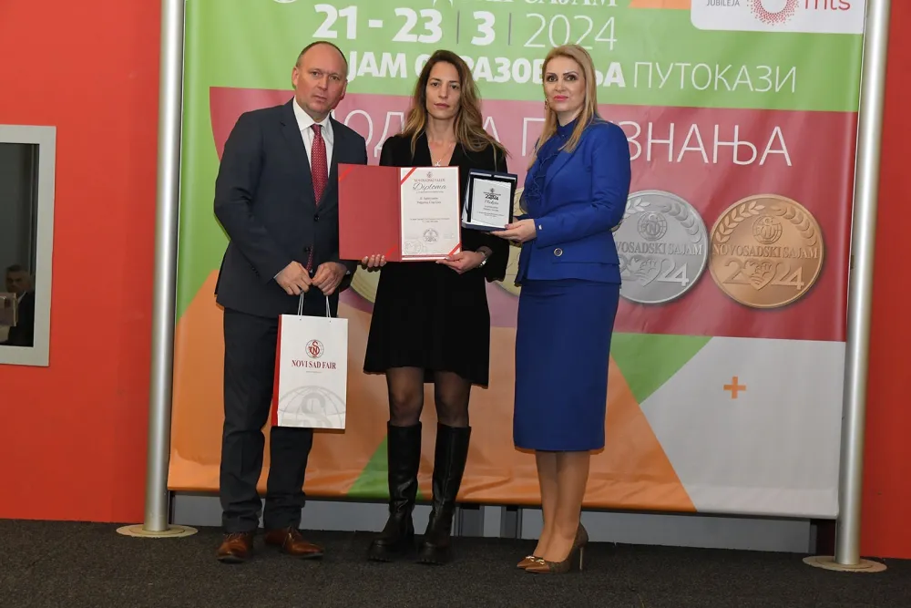 Nagrade za Ispitni centar sa Međunarodnog sajma obrazovanja