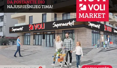 Novi Voli market kod Sahat kule