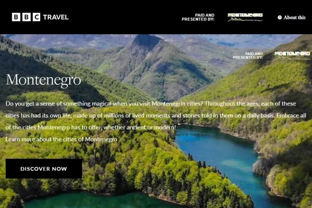 Crna Gora privukla pažnju milionskog auditorijuma BBC-ija