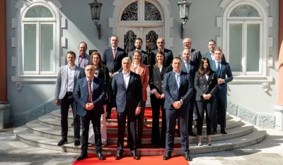 Predsjednik Crne Gore sa ministrom sporta i mladih, predstavnicima COK-a i osam sportskih saveza 